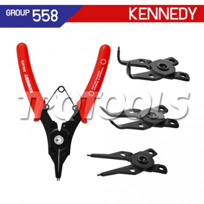 ชุดคีมหุบ-ถ่างแหวน KEN-558-6750K