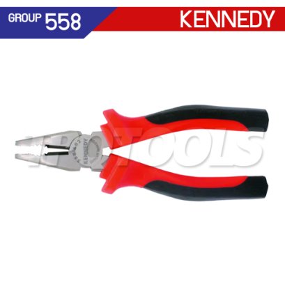 KEN-558-6820K คีมปากจิ้งจกด้ามหนา ขนาด 6 นิ้ว / 168 มม. KENNEDY (เคนเนดี้)