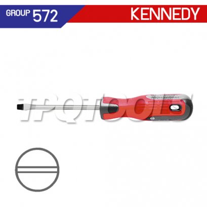 ไขควงปากแบนแกนกลม