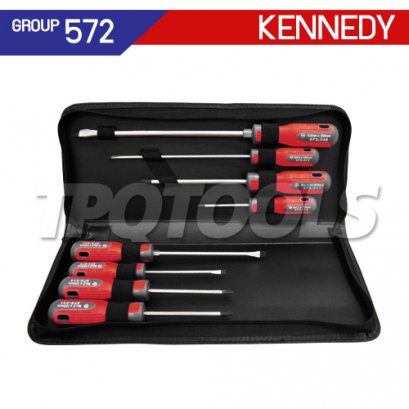 ไขควงชุดปากแฉก-ปากแบน 8 ตัว KEN-572-5990K