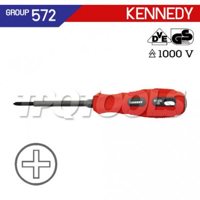 ไขควงปากแฉกด้ามหุ้มฉนวนไฟฟ้า VDE1000V