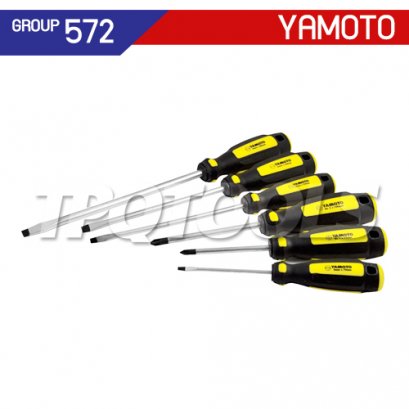 ไขควงชุด 6 ตัว YMT-572-2060K