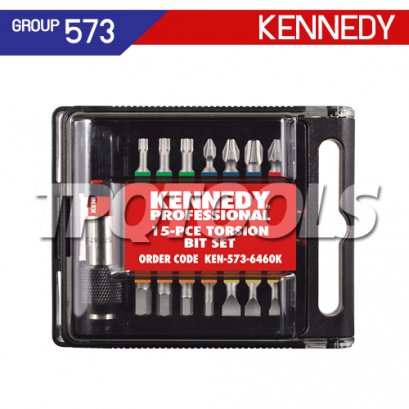 ชุดดอกไขควง 15 ตัว/ชุด KEN-573-6460K