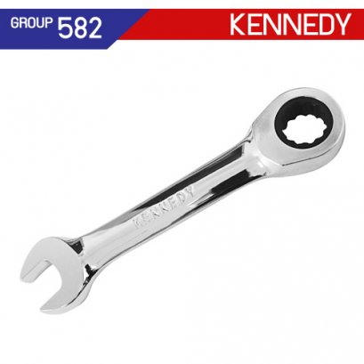 ประแจแหวนฟรีข้างปากตาย รุ่นตัวสั้น (AF)