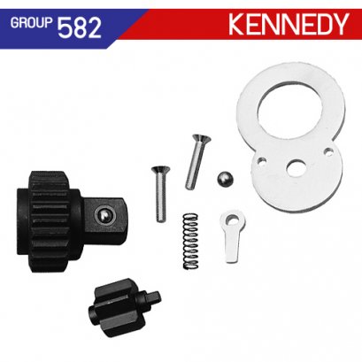 ชุดซ่อมหัวด้ามฟรี (1/4 SQ DR) KEN-582-4280K , KEN-582-4290K