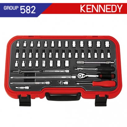 1/4 SQ DR บล็อกชุด 46 ชิ้น KEN-582-4898K