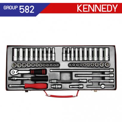 1/4 SQ DR บล็อกชุด 51 ชิ้น KEN-582-4902K