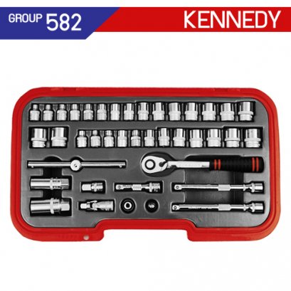 3/8 SQ DR บล็อกชุด 40 ชิ้น KEN-582-6175K