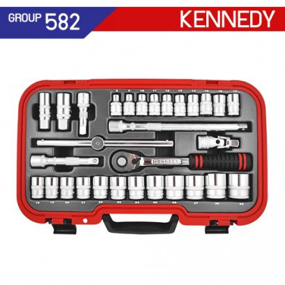 1/2 SQ DR บล็อกชุด 30 ชิ้น KEN-582-7991K