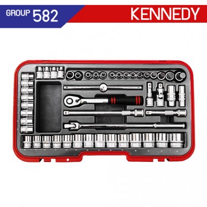 1/2 SQ DR บล็อกชุด 50 ชิ้น KEN-582-7993K