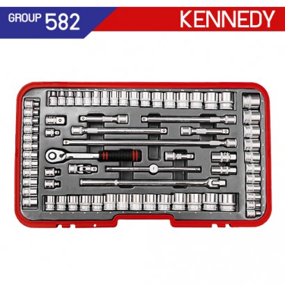 1/2 SQ DR บล็อกชุด 70 ชิ้น KEN-582-7995K
