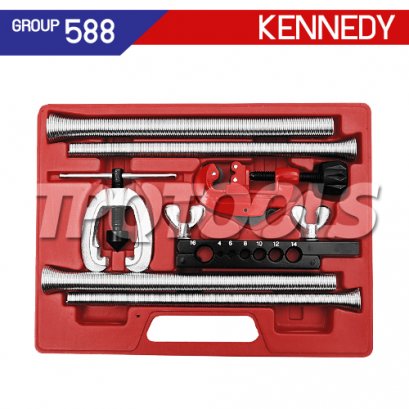 KEN-588-9600K ชุดตัดท่อ+ดัดท่อ ขนาด 3/16&quot; - 5/8&quot;
