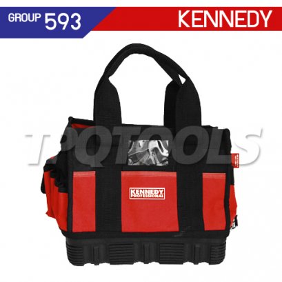 KEN-593-0980K กระเป๋าเครื่องมือช่างรุ่นงานหนัก 280 x 340 x 200 มม. (H x W x D)