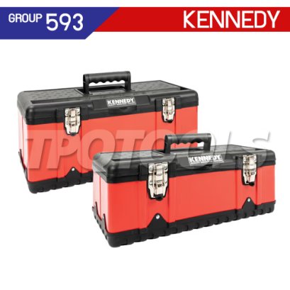 KENNEDY KEN-593-1400K ชุดกล่องเครื่องมือคุณภาพจาก KENNEDY เคนเนดี้ 2 ใบ/ชุด ขนาด 23 นิ้ว และ 19 นิ้ว “ชุดสุดคุ้ม”