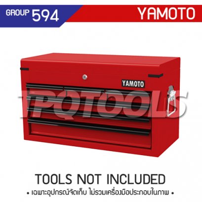 YMT-594-1500K กล่องเครื่องมือ 6 ลิ้นชัก สีแดง TOP CHEST