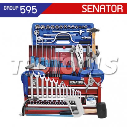 SEN-595-1000K ชุดเครื่องมือช่างเวิร์คช็อป 90 ตัว/ชุด ENGINEERS WORKSHOP TOOLKIT (90-PCE)