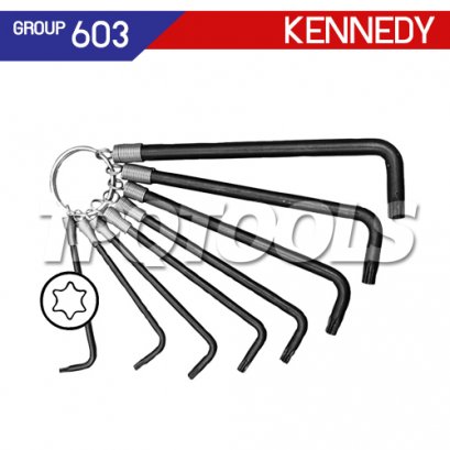 KEN-603-0720K (T9-T40) ประแจท็อกซ์ 8 ตัวชุด