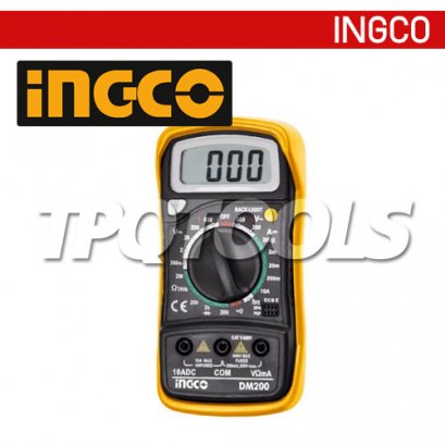 มิเตอร์วัดไฟดิจิตอล รุ่น INGCO-DM200