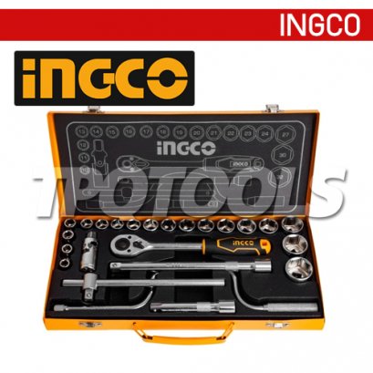 ชุดลูกบล็อค 24 ชิ้น SQ.DR.1/2 INGCO-HKTS0243