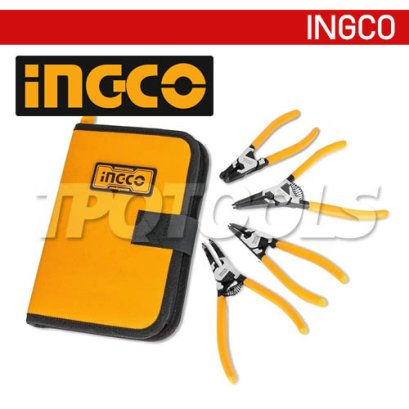 INGCO-HCCPS26180 ชุดคีมหนีบ-ถ่างแหวน ขนาด 7 นิ้ว (180 มม.) INGCO
