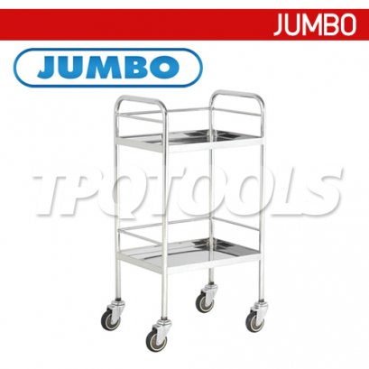 FD2-U403 รถเข็นถาดสแตนเลส JUMBO