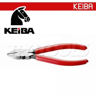 N-206S (ไม่มีรู) คีมปากเฉียง (ไม่มีรู) ด้ามบาง 6 นิ้ว /150 มม. KEIBA