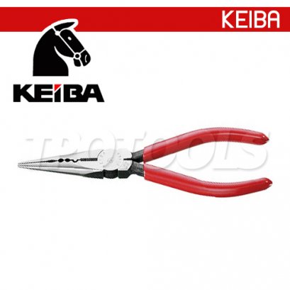 T-346S คีมปากแหลม ด้ามบาง 6 นิ้ว /150 มม. KEIBA