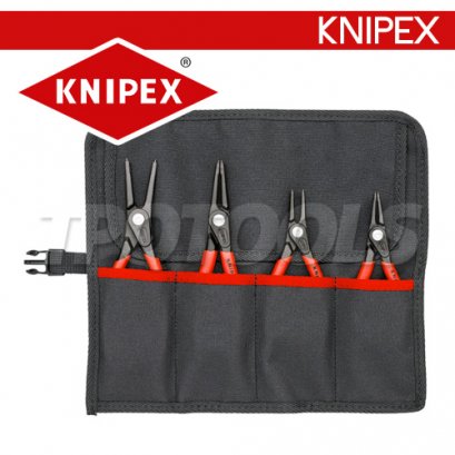 KNIPEX 001957 (48,49) ชุดคีมถ่างแหวน-หุบแหวน 4 ตัวชุด พร้อมซอง