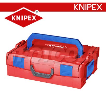 KNIPEX 002119LBLE กล่องเครื่องมือพลาสติก ABS ทนแรงกระแทกได้ดี รับน้ำหนักได้สูงสุด 25 กก. KNIPEX L-BOXX KNIPEX คะนิเพค คีมช่างมืออาชีพอันดับ 1 MADE IN GERMANY