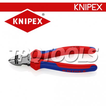 KNIPEX 1422160 คีมปอก-ตัดสายไฟปากเฉียง 160 มม. ด้าม TWOTONE KNIPEX คะนิเพค คีมช่างมืออาชีพอันดับ 1 MADE IN GERMANY