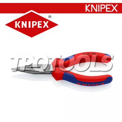 KNIPEX 2502160 คีมปากแหลม&nbsp;160&nbsp;มม.ด้าม&nbsp;TWOTONE&nbsp;KNIPEX คะนิเพค คีมช่างมืออาชีพอันดับ 1 MADE IN GERMANY