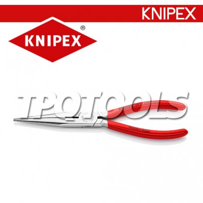 KNIPEX 2613200 คีมปากแหลมยาว 200 มม.ด้ามหุ้มพลาสติก KNIPEX คะนิเพค คีมช่างมืออาชีพอันดับ 1 MADE IN GERMANY
