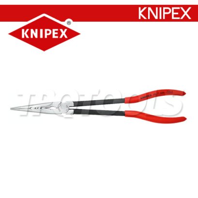 KNIPEX 2871280 คีมปากแหลมคอยาว สำหรับงานจับ/งานติดตั้ง ความยาวทั้งตัว 280 มม. KNIPEX คะนิเพค คีมช่างมืออาชีพอันดับ 1 MADE IN GERMANY