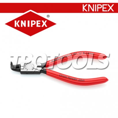 KNIPEX 4421J31 คีมหุบแหวนชนิดงอ 215 มม. แหวน 40-100 มม.ด้ามเคลือบพลาสติก&nbsp;KNIPEX คะนิเพค คีมช่างมืออาชีพอันดับ 1 MADE IN GERMANY