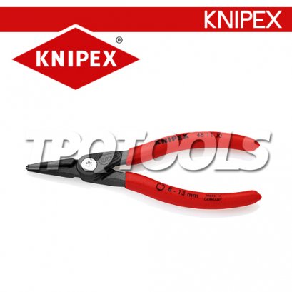 KNIPEX 4811J1 คีมหุบแหวนชนิดตรง 140 มม. แหวน 12-25 มม.รุ่นงานหนัก KNIPEX คะนิเพค คีมช่างมืออาชีพอันดับ 1 MADE IN GERMANY