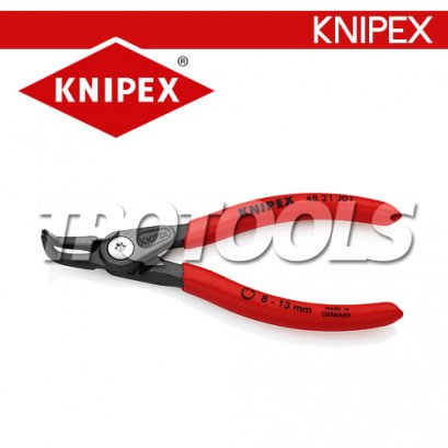 KNIPEX 4821J31 คีมหุบแหวนชนิดงอ 210 มม. แหวน 40-100มม.รุ่นงานหนัก KNIPEX คะนิเพค คีมช่างมืออาชีพอันดับ 1 MADE IN GERMANY