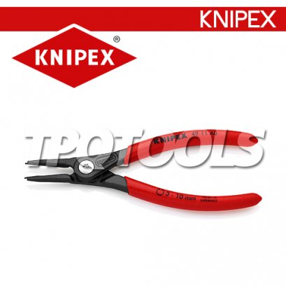 KNIPEX 4911A4 คีมถ่างแหวนชนิดตรง 320 มม. แหวน 85-140 มม.รุ่นงานหนัก KNIPEX คะนิเพค คีมช่างมืออาชีพอันดับ 1 MADE IN GERMANY
