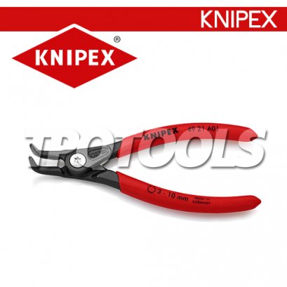 KNIPEX 4921A41 คีมถ่างแหวนชนิดงอ 305 มม. แหวน 85-140มม.รุ่นงานหนัก KNIPEX คะนิเพค คีมช่างมืออาชีพอันดับ 1 MADE IN GERMANY