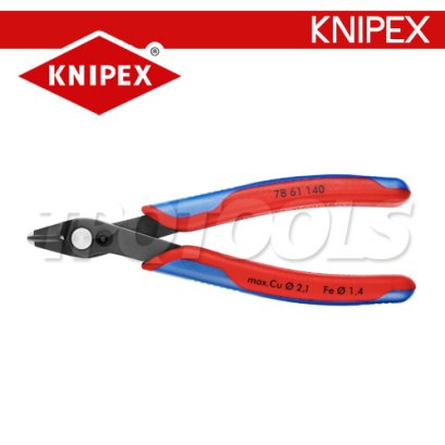KNIPEX 7861140 คีมตัดสำหรับงานอิเล็กทรอนิกส์ ขนาด 140 มม. SUPER KNIPS XL KNIPEX คะนิเพค คีมช่างมืออาชีพอันดับ 1 MADE IN GERMANY