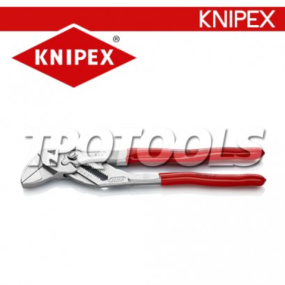 KNIPEX 8603250 คีมประแจขันน็อตในตัวเดียว / คีมคอเลื่อน 10 นิ้ว โครวานาเดียม ด้ามพลาสติก KNIPEX คะนิเพค คีมช่างมืออาชีพอันดับ 1 MADE IN GERMANY