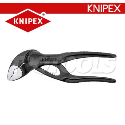 KNIPEX 8700100 คีมปั๊มน้ำ/คีมถอดปั๊มน้ำอเนกประสงค์ (มินิ) ขนาด 4 นิ้ว KNIPEX คะนิเพค คีมช่างมืออาชีพอันดับ 1 MADE IN GERMANY