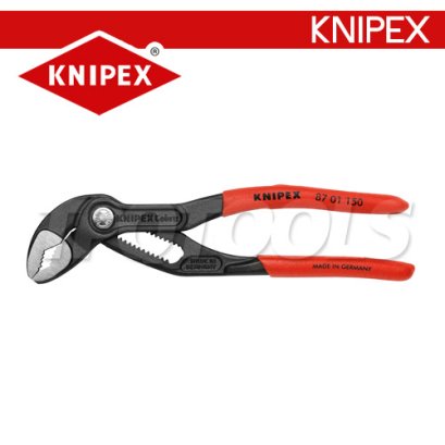 KNIPEX 8701150 คีมปั๊มน้ำไฮเทค/คีมถอดปั๊มน้ำอเนกประสงค์ จับท่อ 1.1/4 นิ้ว ขนาด 6 นิ้ว KNIPEX คะนิเพค คีมช่างมืออาชีพอันดับ 1 MADE IN GERMANY
