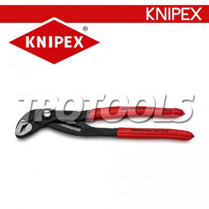 KNIPEX 8701250 คีมปั๊มน้ำไฮเทค/ คีมถอดปั๊มน้ำอเนกประสงค์ จับท่อ 2 นิ้ว ขนาด 10 นิ้ว KNIPEX คะนิเพค คีมช่างมืออาชีพอันดับ 1 MADE IN GERMANY