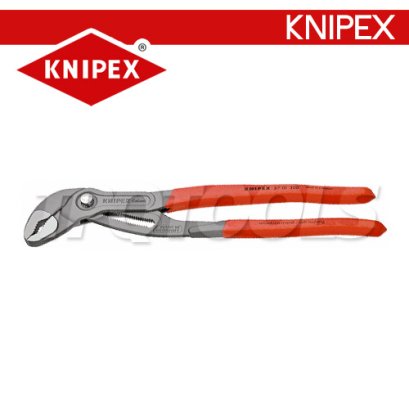 KNIPEX 8701300 คีมปั๊มน้ำไฮเทค/คีมถอดปั๊มน้ำอเนกประสงค์ จับท่อ 2.3/4 นิ้ว ขนาด 12 นิ้ว KNIPEX คะนิเพค คีมช่างมืออาชีพอันดับ 1 MADE IN GERMANY