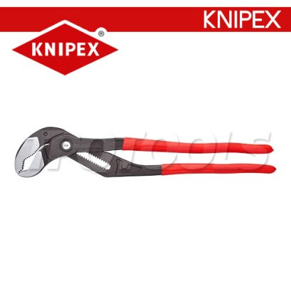 KNIPEX 8701560 คีมปั๊มน้ำจับแป๊ปอเนกประสงค์ จับท่อได้สูงสุด 4.1/2&quot; ความยาว 22 นิ้ว ด้ามพลาสติกกันลื่น KNIPEX คะนิเพค คีมช่างมืออาชีพอันดับ 1 MADE IN GERMANY
