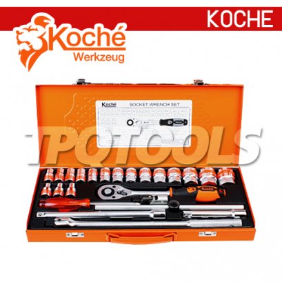 KCH025mm บล็อกชุด 25 ตัว/ชุด SQ-DR.1/2