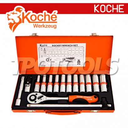 KCH016 บล็อกชุด 16 ตัว/ชุด  SQ-DR.1/2