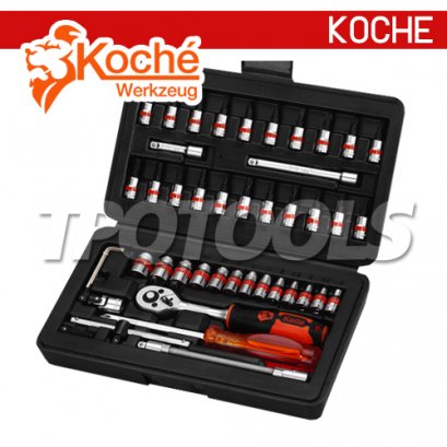 KCH047 บล็อกชุด 47 ตัว/ชุด SQ-DR.1/4