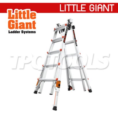 LG16522-801 บันไดเอนกประสงค์ บันไดอลูมิเนียม ขนาด&nbsp;22 ฟุต  LEVELER M22 LITTLE GIANT