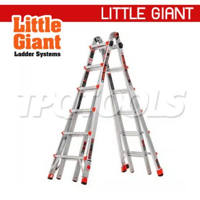 LG16526-801 บันไดเอนกประสงค์ บันไดอลูมิเนียม ขนาด&nbsp;26 ฟุต  LEVELER M26 LITTLE GIANT